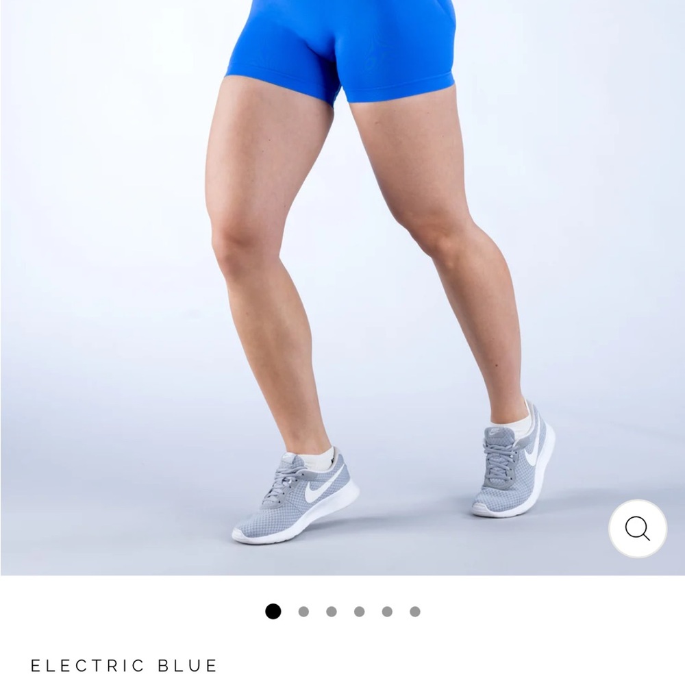 Electric blue impact Shorts by Dfyne